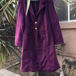 Cindy Ambuehl trench blazer